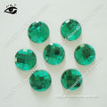 Best Taiwan quality sew on acrylic rhinstone with holes 18MM round green color for clothing